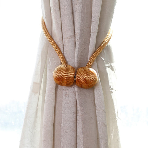 Magnetic Ball Curtain Tiebacks