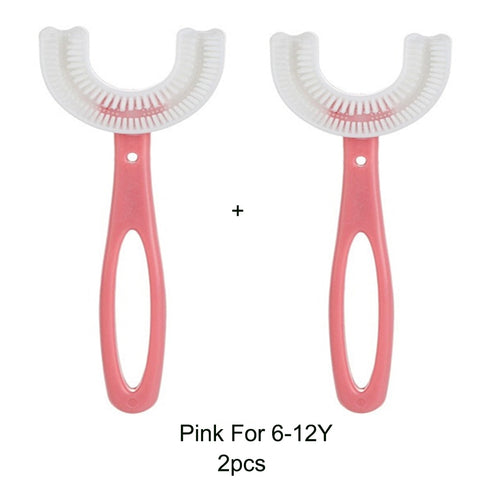 Children U-shaped Toothbrush