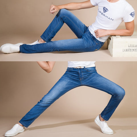Brother Wang Classic Style Men Brand Jeans