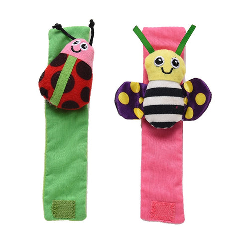 Baby Socks Wrist Rattle Set Toys