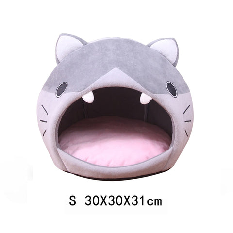 Cat Deep Sleep Winter Bed