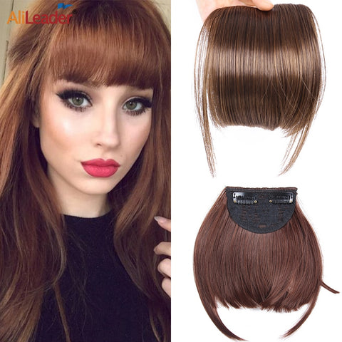 New Synthetic Fake Blunt Hair Bangs