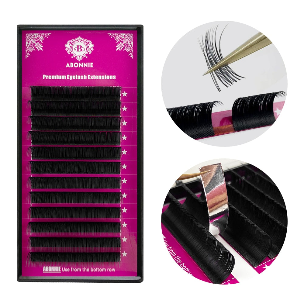 Abonnie C/D Curl Classic Individual Eyelash