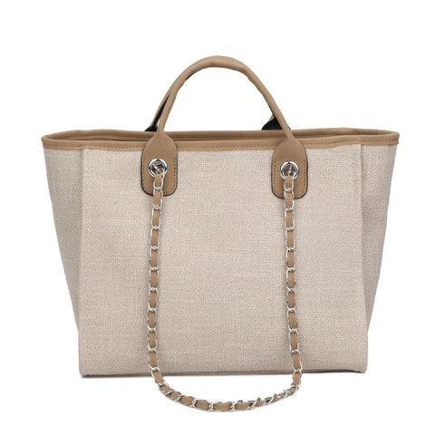 Women  Canvas Large Shopping Handbag