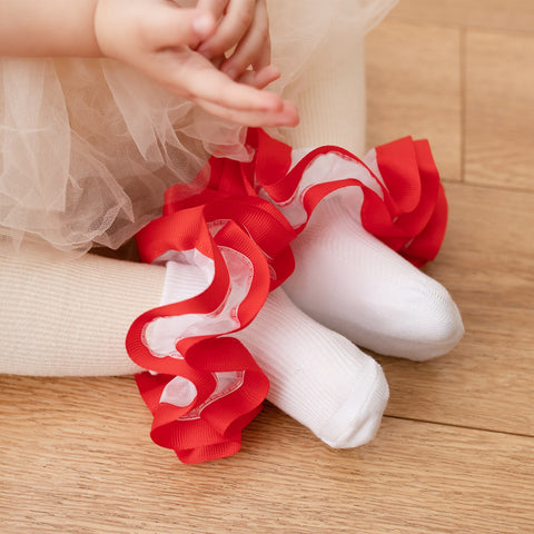 Girls Ruffle Socks