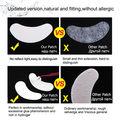 Eye Patches Under Eyelash Pads