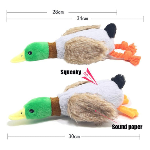 Dog Plush Duck Sound Toy