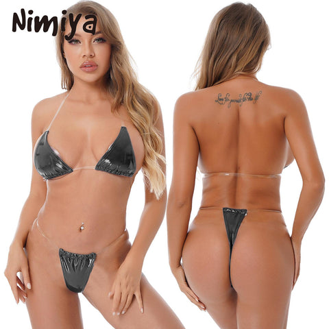 Women Thongs Bikini Bras Sets