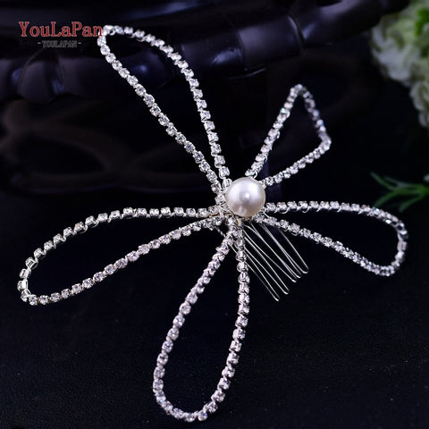 Women Crystal Bridal Hair Clips