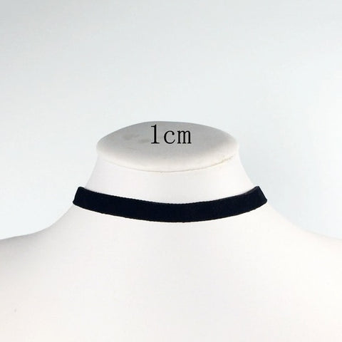 Women Punk Gothic  Choker Collar Necklace