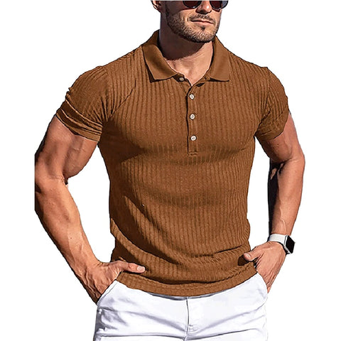 Turn-Down Collar T-shirt