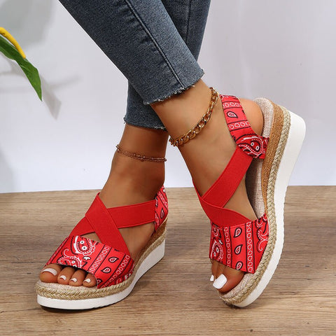 Women Peep Toe Sandals