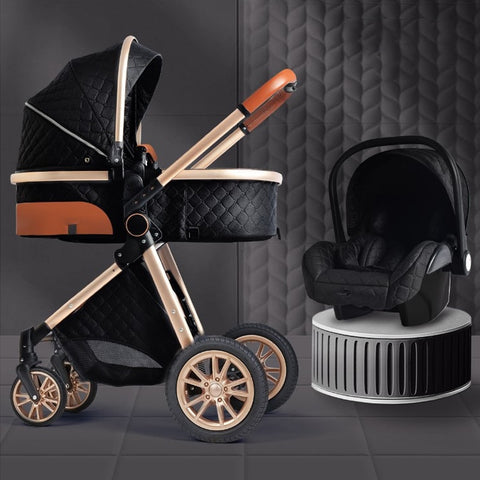 2023 New Baby 3 in 1 High Landscape Stroller