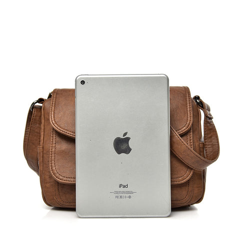 Women Vintage Soft Leather Shoulder Bags