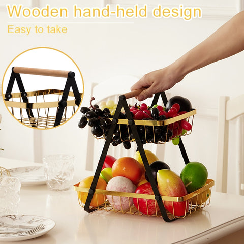 Metal Fruit Basket