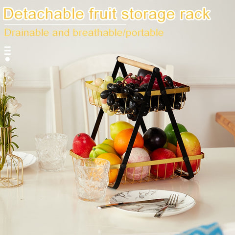 Metal Fruit Basket