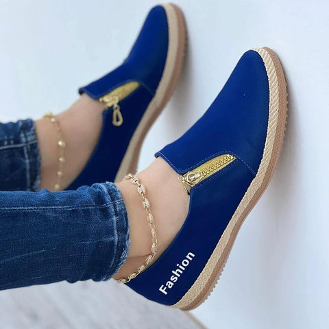 Women Casual Round Head Sports Shoes