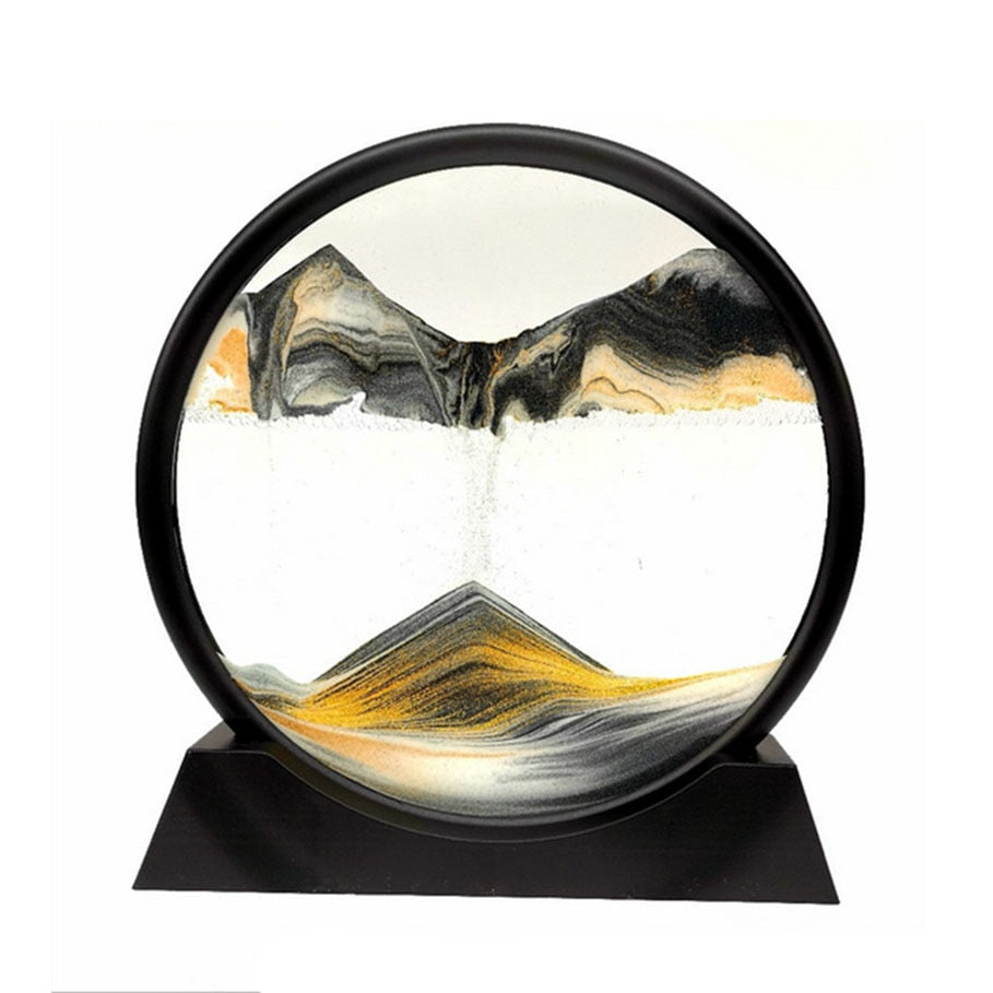 Creative 3D Glass Sandscape