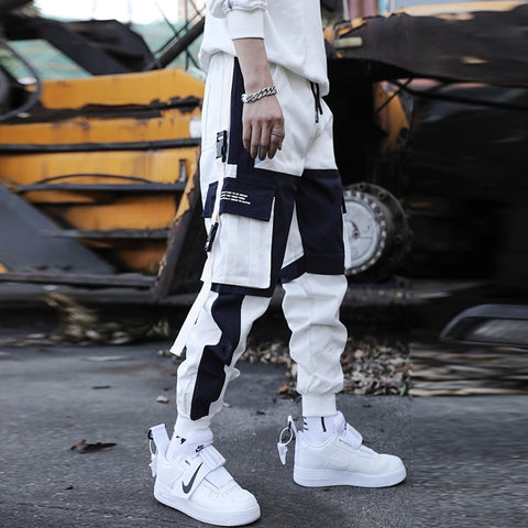 Pocket Drawstring Cargo Pants