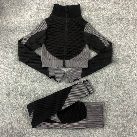 Women Seamless Workout Outfits Sets