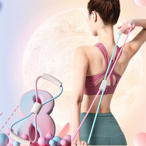 Yoga Fitness Chest Expander Rope
