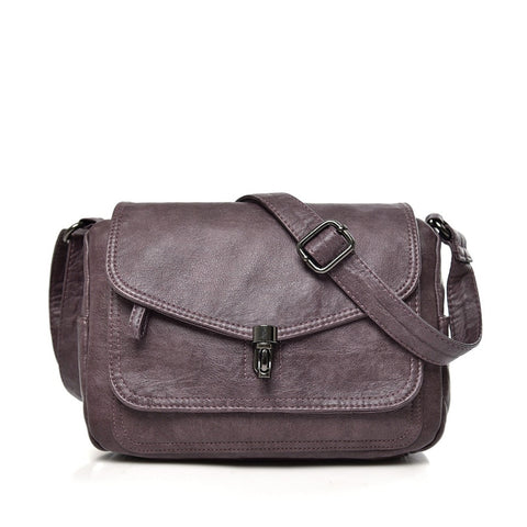 Women Vintage Soft Leather Shoulder Bags