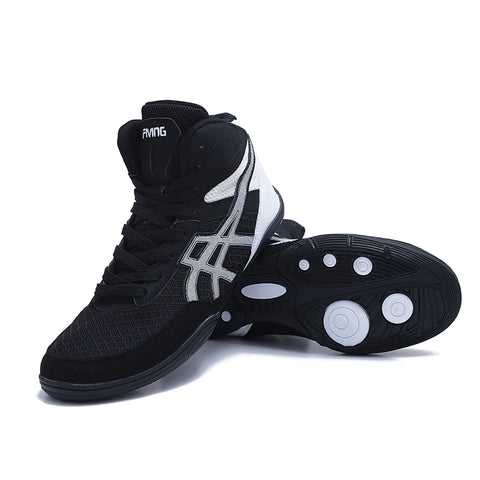 Men professional boxing fighting shoes