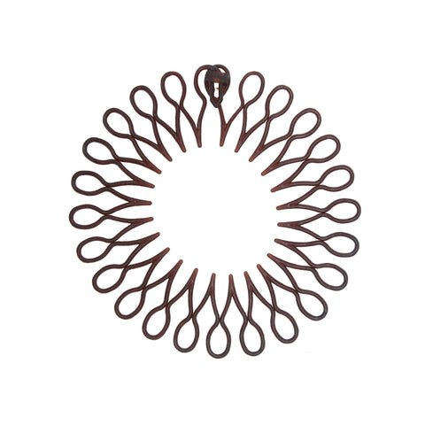 Plastic Full Circle Hair Comb