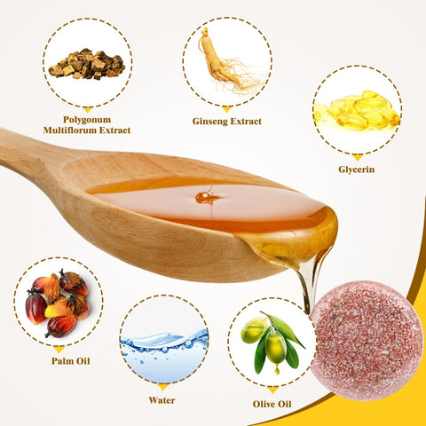 Polygonum Essence Hair Darkening Shampoo
