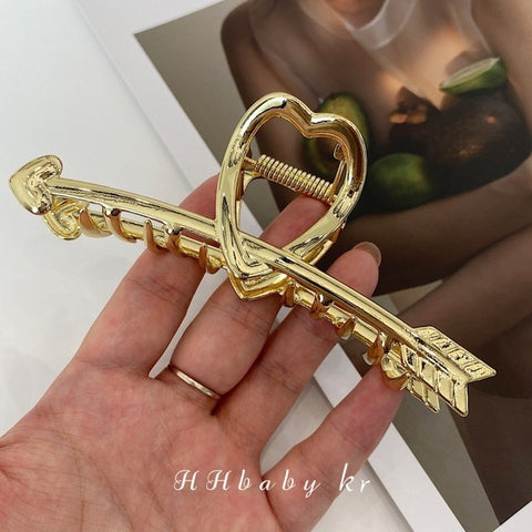 Women Metal Geometric Hair Claw