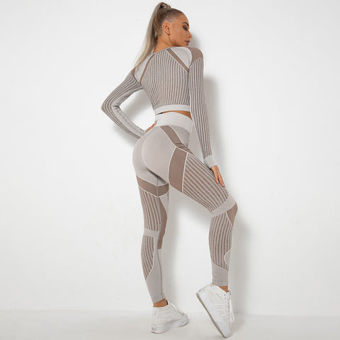 Women's Sports Gym Leggings Sets