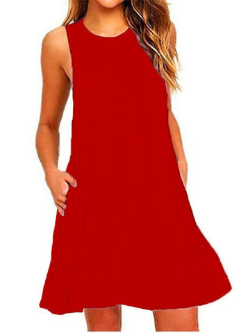 Women Short Sleeve Summer Dress