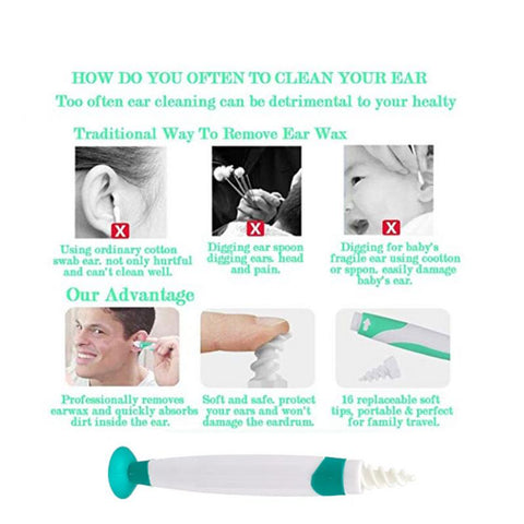 Silicon Ear Spoon Tool Set
