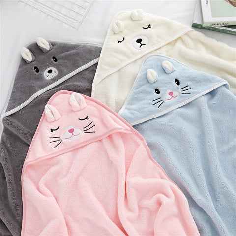 Kids Bathrobe Super Soft Towel