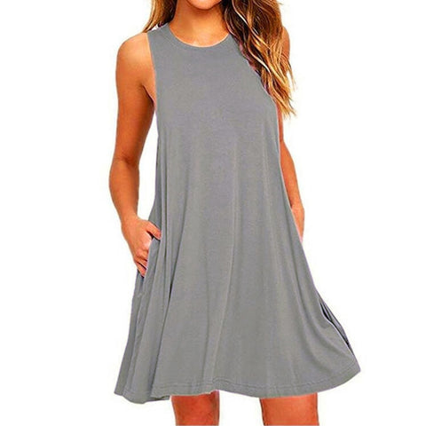 Women Short Sleeve Summer Dress