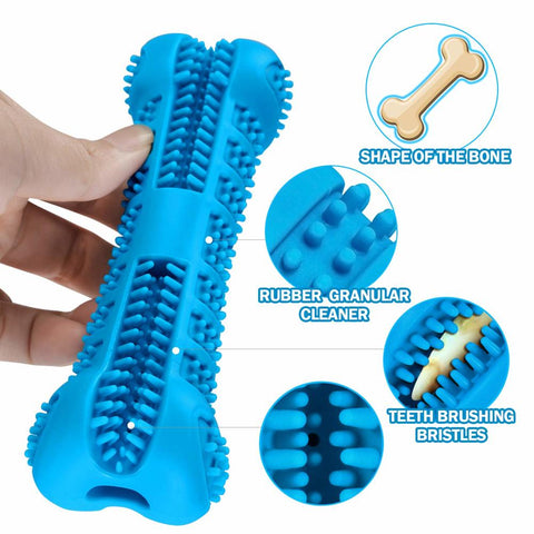 Dog Toothbrush Rubber Toy