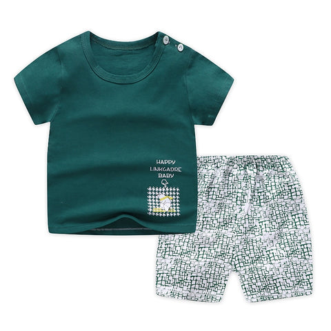 Kids Summer Disney Mickey Mouse Sport Clothing