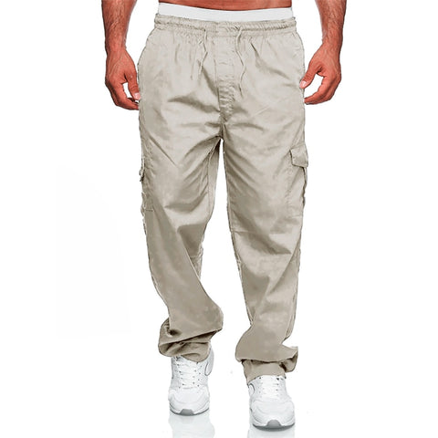 Men Spring Summer Casual Trousers