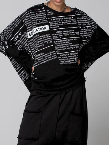 Women Fashion Loose T-shirt