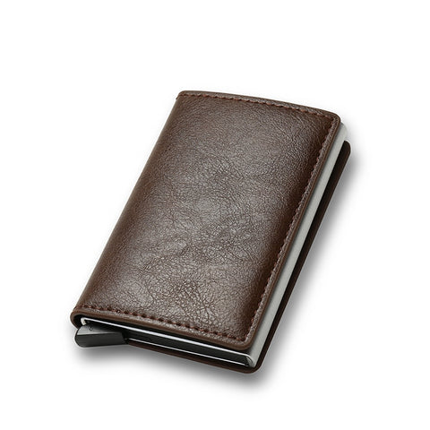 Men Leather Minimalist Wallet
