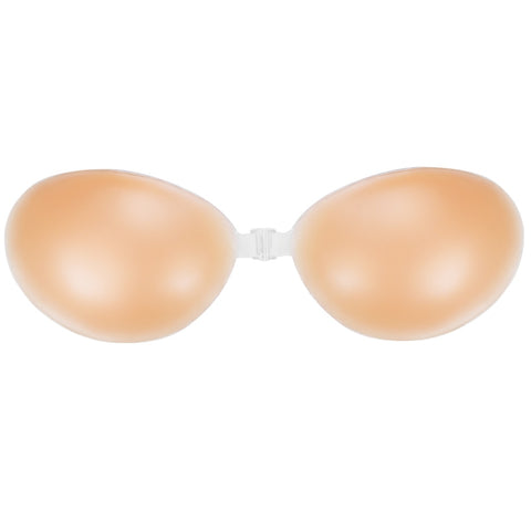 Women Closure Sticky Backless Strapless Bra