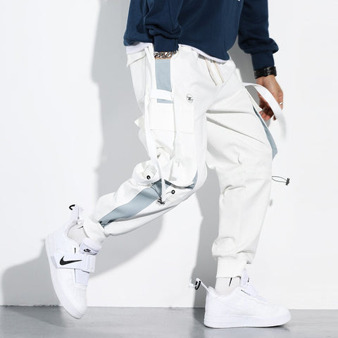 Pocket Drawstring Cargo Pants