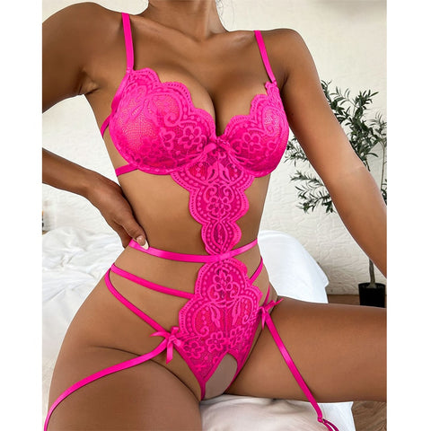 Women Hot Garter Lingerie Set
