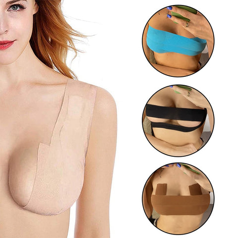 Women Body Invisible Breast Lift Tape