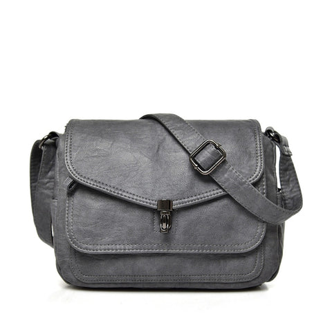 Women Vintage Soft Leather Shoulder Bags