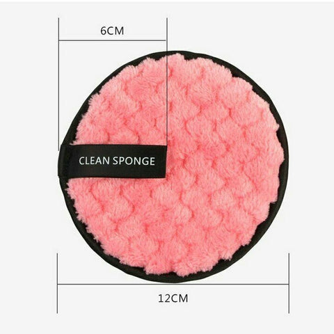 Fiber Makeup Remover Reusable Pad