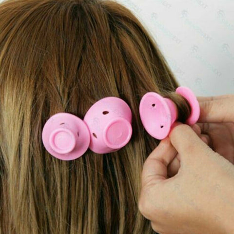 Soft Rubber Hair Care Rollers