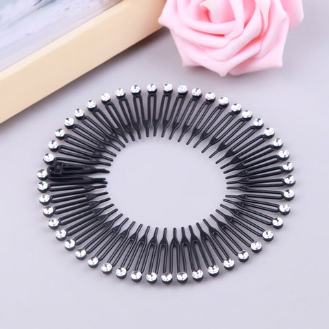 Plastic Full Circle Hair Comb