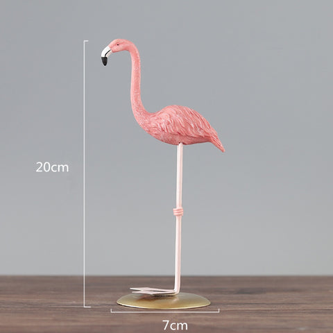 Nordic Style Flamingo Figurine