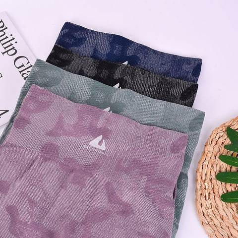 Seamless Camouflage Leggings Pants